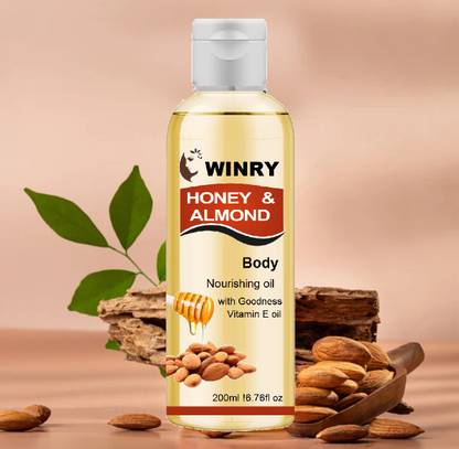 winry Honey & Almond Moisturizing Body Oil