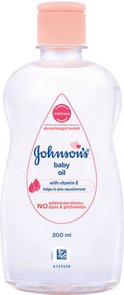 JOHNSON'S Baby Oil with Vitamin E