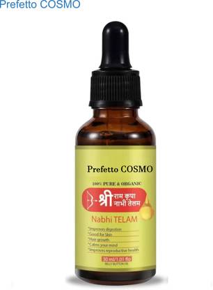 Prefetto COSMO Ayurvedic Ramban Nabhi Oil for Improved Digestion – 100% Original