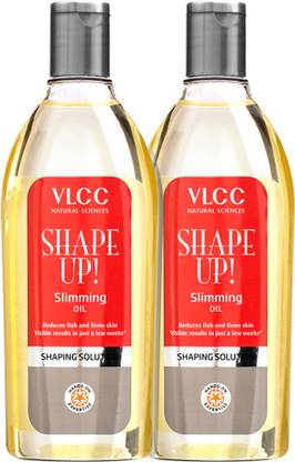 VLCC Shape Up Slimming Oil - 200 ml (Pack of 2)