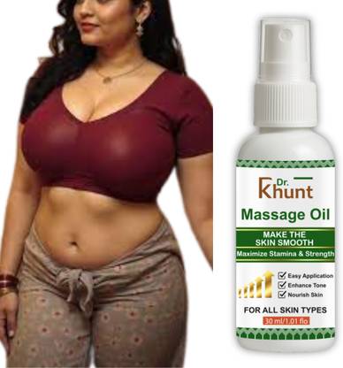 Dr.Khunt Chest body toner oil and Advance Massage Oil for Women help in skin toning 100