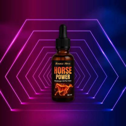 Babeehive HORSE POWER OIL FOR MEN POWER MASSAGE OIL 50 ML R577