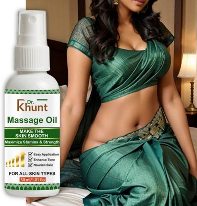 Dr.Khunt Chest body toner oil and Advance Massage Oil for Women help in skin toning 87