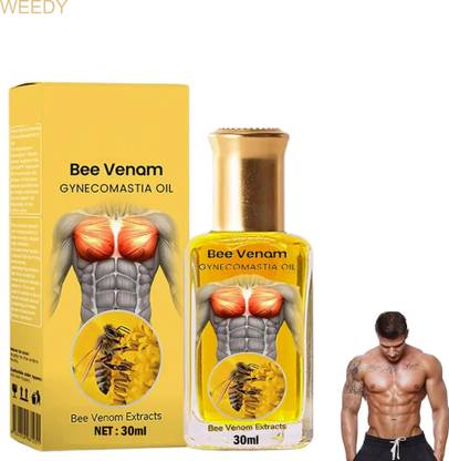 WEEDY Bee Venom Oil: Gynecomastia SlimForm for Men