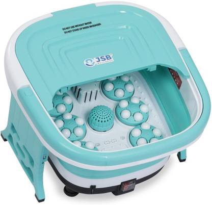 JSB Foot Bath HF36 Foldable Pedicure Machine with Automatic Rollers Foot Spa Massager
