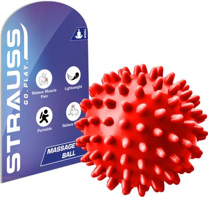 Strauss Hard PVC Acupressure Massage Ball Massager