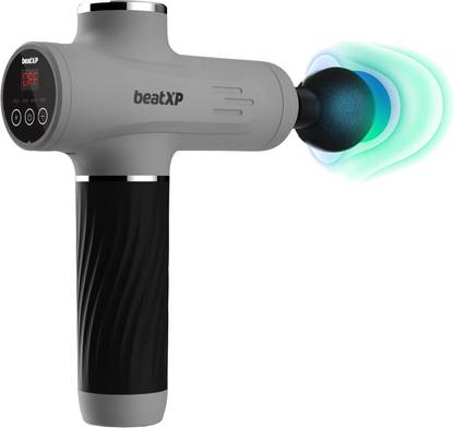 beatXP Bolt Go Deep Tissue Electric Massage Gun Machine for Full Body Pain Relief Bolt Go Massager