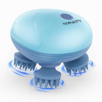 Episkey Electric Scalp Massager for Boost Hair Growth, Hair Fall Control, Scalp Therapy 3 Speed Mode Handheld,Portable Body Massage for Deep Clean & Stress Relaxation Massager