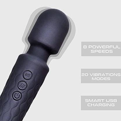KTOSTON Vibrate Wand Massage Machine with 20 Vibration Modes Vibrate Wand Massage Machine with 20 Vibration Modes Massager