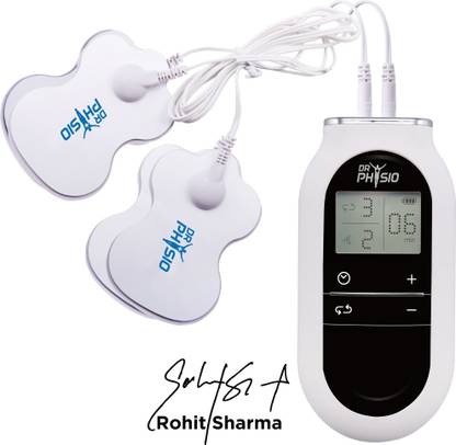 DR PHYSIO (USA) TENS Electrical Nerve Stimulation Pulse Digital Massage Machine For Body Pain Relief Management Physiotherapy Massager