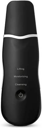 WDS Shovel Skin Scrubber Vibration Massage Machine For Facial Lifting Moisturizing | Removing Blackhead & Acne (Black) Massager