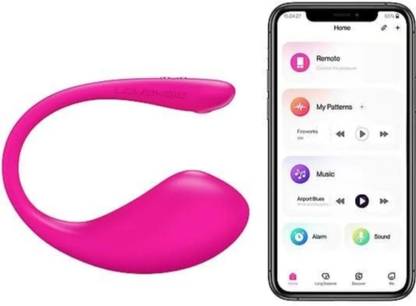 S.H. Solutions L-pop Series Premium Quality Lush 3 Vibrator Massager Bluetooth Control and Rechargeable Massager