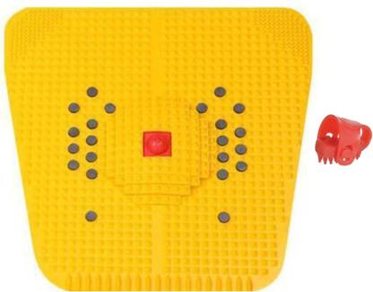 Navyamall Accupressure Mat And Feet ACUPRESSURE MAGNETIC FOOT RELIEF MAT BLOOD CIRCULATION MASSAGER STRESS PAIN RELIEF MASSAGE Massager