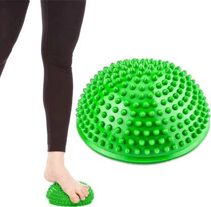 Strauss Hard PVC Inflatable Yoga Half Ball Massager