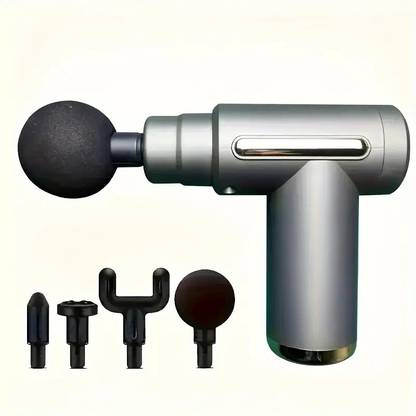 GJSHOP Portable mini massage gun, deep neck tissue relaxer, USB charger Fascia Gun Charging Small Fitness Muscle Relaxation Full Body Massager Massager