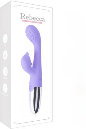 purvish Crescendo Dual Sensual Vibrator | 10 Powerful Vibrating Mode | Waterproof | Man & Women with Rechargeable Handheld Personal Body Massager
