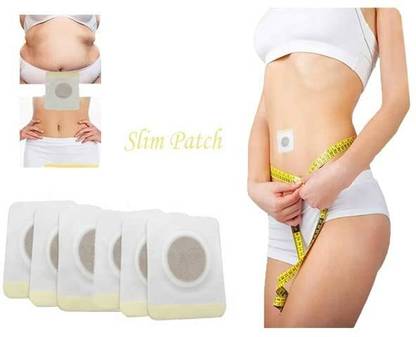 TRK IMPEX 10 Pieces Weight Loss Kit Slim Fit Belly Button Patch Fat Burning 100% Natural Heating Pad