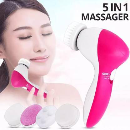 Boomer Bazaar 5 in 1 Beauty Face Massager for Women & Girls Massager