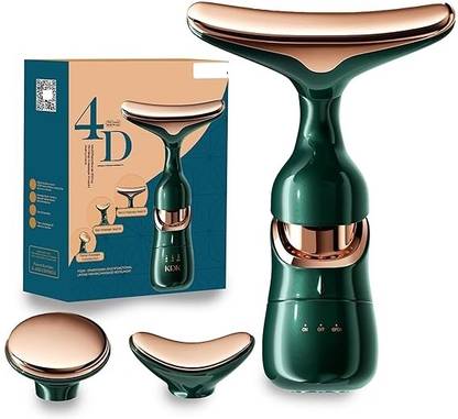 Mantra Impex 3 in 1 Face Neck Eyes Massager,Vibration Facial for Color Led Face Neck Massager Facial Atomizer