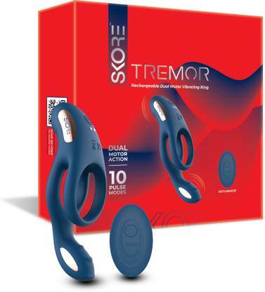SKORE Tremor Rechargable Dual Motor | 10 Modes | Personal Vibrating Massager