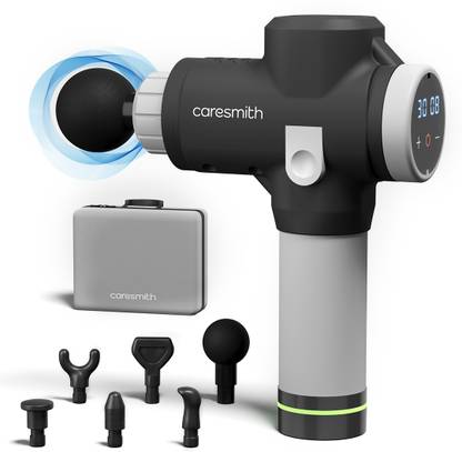 caresmith CS369-1 Charge Sport Massage Gun | Deep Tissue Body | 50 w BLDC Motor Massager