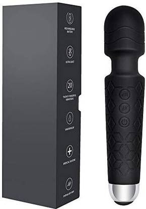 A Hybrid Quality Maker Personal Electric Massager 20 Patterns & 8 Speeds Strong Magic Vibration & Electric Back Massage Men & Women Perfect for Tension Relief, Muscle, Soreness, Recovery Multi colour Massager