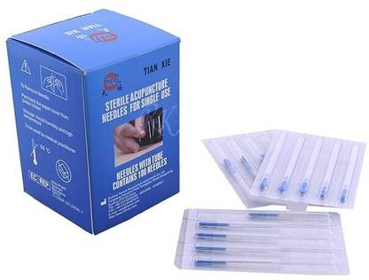 KEVJ Dry Needles Physiotherapy Acupuncture Box 100 Needles (0.25 * 60) Massager