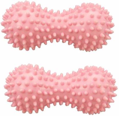 IRIS MB-064 Spiky Massage Ball Roller - Perfect for Plantar Fasciitis, Trigger Point, Deep Tissue, Myofascial Release - Designed to Relieve Stress and Relax Tight Muscles, Size: 15 cm x 7 cm Massager