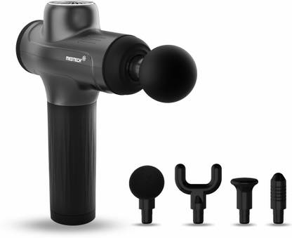 Medtech GMV3 Cordless Gun Body Massager with 4 Attachments Upto 18 months warranty Massager