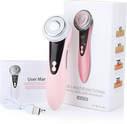 Aravli Ultrasound Face Lift Machine Led Light Therapy Face Body Massager For Skin Lifting, Wrinkle Remover and Facial Massage Massager