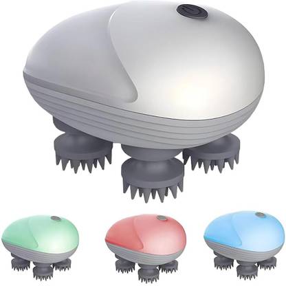 PaxMore 3 Speed Mode Handheld.Portable,Scalp Scratcher Body Massager for Hair Growth Electric Head,Scalp Massager | Rechargeable Head Kneading Massage Machine Massager