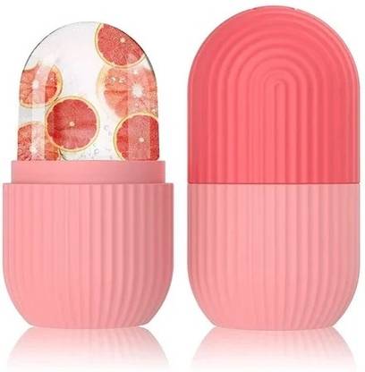 7SHIELD 100 ml Facial Ice Roller For Glowing & Tighten Skin Reusable Silicone Reusable Silicone Massager
