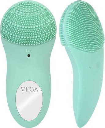 VEGA VHFC-02 3 In 1 Facial Cleanser With Sonic Vibration Technique For Cleansing, Exfoliation & Massaging, 120 Mins Runtime, 10 Adjustable Vibration Speed Settings & IPX 6 Washable Massager