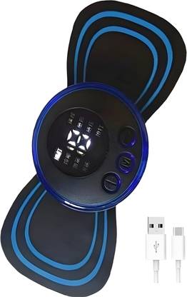 Warrior Portable USB Neck Massager Electric Neck Massager Automatic Massage Enhancer Mini Cervical Massager EMS Lymphatic Drainage Massage with Cable Massager