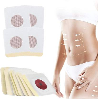 TRK HUB 10 Pcs Slimming Patch Weight Loss Navel Stickers Burn Fat Stickers Cotton Peel and Stick Bra Petals