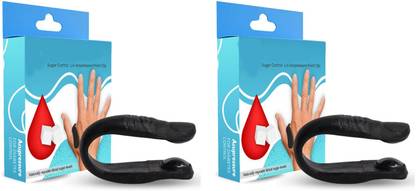 HUG ME 2 Pcs Acupressure Point Clip Headache, Migraine & Tension Relief B Sugar Control LI4 Acupressure Point Clip Massager