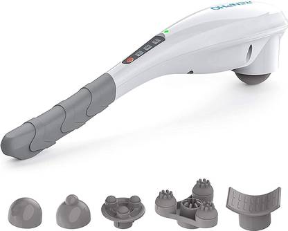 RENPHO Full Body Massager, Handheld with 5 Massage Heads and 5 Variable Massage Speeds Massager