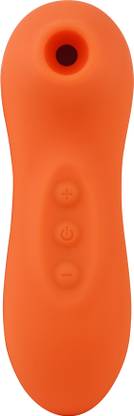 MYMUSE Breeze FT Personal Body Massager For Women - Flaming Tangerine, Waterproof & Rechargeable Massager