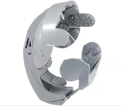 POWEREST Electric Head Massage & Relax Brain Acupuncture Points Stress Release Smart Scalp Massage Brain Helmet Massager