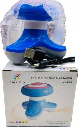 CHOUDHARY ACUPRESSURE Origianl Xinyan Apple Mini electric Massager Powerful Head and Body Massager Portable Full Body Vibration USB Electric Operated (Multicolor) Massager