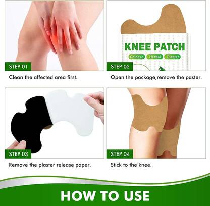 R A Products Arthritis Knee Pain Relief Patch-Long Lasting Relief Plaster & Patch