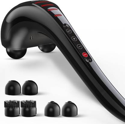 beatXP Thunder Hammer Electric Dual-Head Body Massage Machine Full Body Pain Relief Dual Percussion Massager