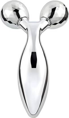 GLOWISH Y TYPE 3D MASSAGE ROLLER STICK MUSCLE SHAPING FACE BACK NECK FOREHEAD ROLLER Massager