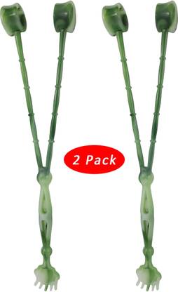 BROLAVIYA 2 in 1 Fortune Fish Shape Manually Massage Stick, Knock Base Massager with Back Scratcher for Troublesome Itchy Spots and Relief Massager Massager