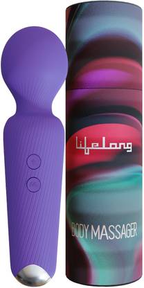 Lifelong LLM450 LLM450 Body Massager with 8 Speed and 20 Vibration settings Massager  (Violet) at Rs. 615