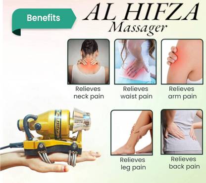 AL Hifza Golden pro 49 Powerful Floating Action Body/Head Massager/Double Speed Handy Massager Massager