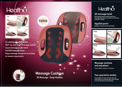 CHOUDHARY ACUPRESSURE TEPID - Back Massage Cushion Corded Electric TEPID Back Massage Cushion Corded Electric Portable Massage for Back Massager Massager