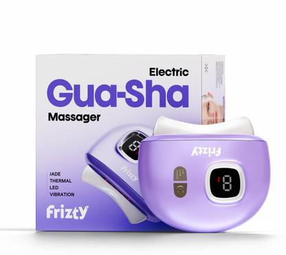 Frizty Y01 Electric Gua-sha Massager with 9 Modes,Facial Tools,Red Light Therapy Massager