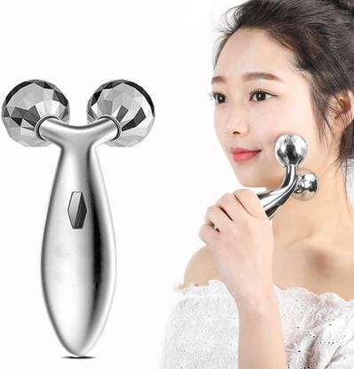 dm enterprises 3D Massager 3D Y Shape Facial Massage Roller Face Slimming Massager Massager