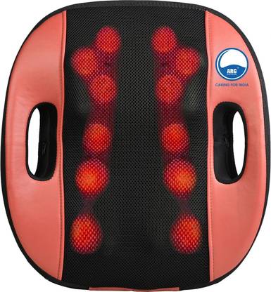 ARG HEALTHCARE Massager_001 Blueidea Back Massager Cushion Multifunction 12 Rubbing Balls Pain Relief Massager